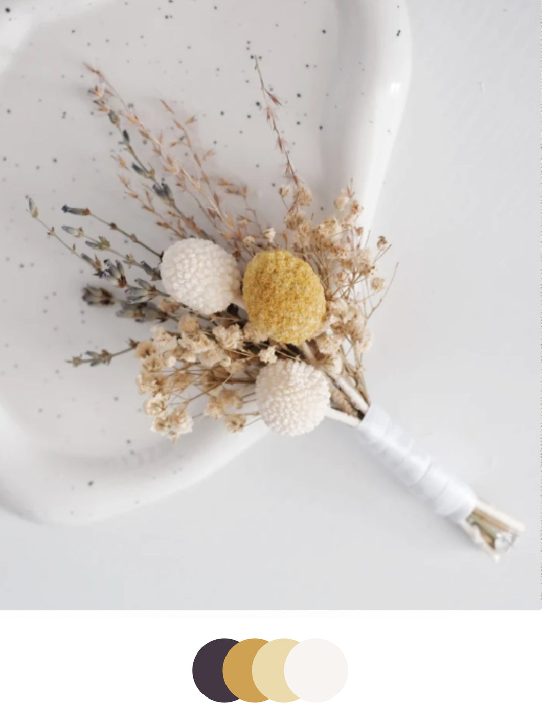 Groom's Luxe Boutonniere